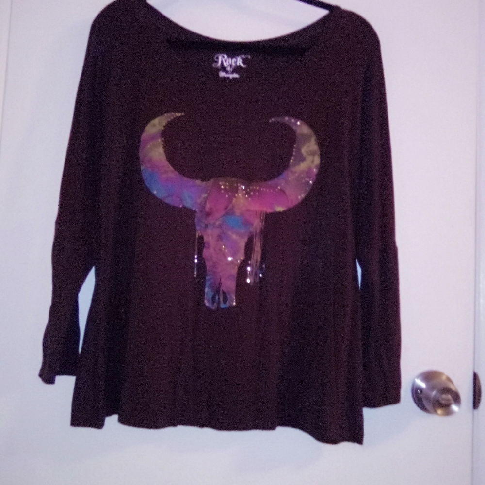 Long sleeve blouse